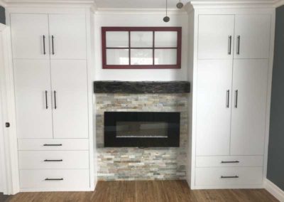 Wall Unit with Fireplace